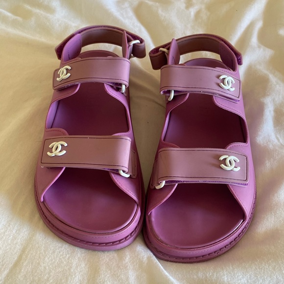 CHANEL Shoes - Authentic CHANEL Dad Sandals